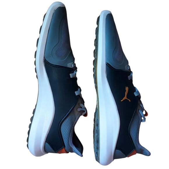 Puma IGNITE FASTEN8 PRO Men's Spikeless Gray Golf Shoes PWRStrap Fit Size 11.5 - Picture 4 of 10